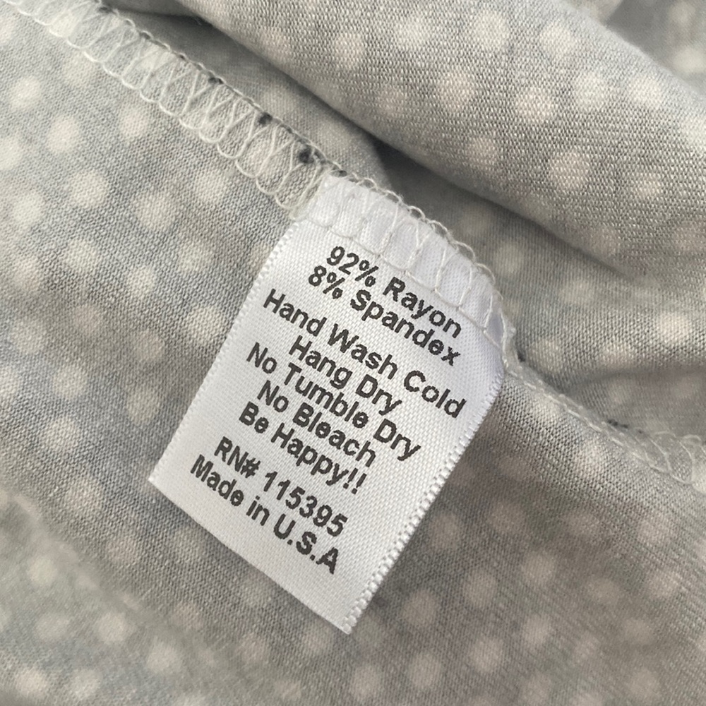 Fighting Eel Dot Patchwork Tshirt Dress - image 6